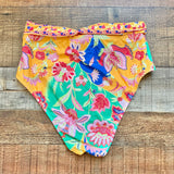 Antonio Melani Floral High Waisted Bikini Bottoms- Size S (see notes, we have matching top)