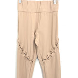 Carbon38 Nude Lace Up Legging- Size S (Inseam 26”) *see notes!