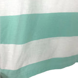 J Crew Green and White Front Pocket Long Sleeve Top- Size XS (see notes)