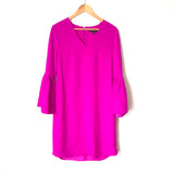 Banana Republic Magenta Bell Sleeve Dress- Size 4