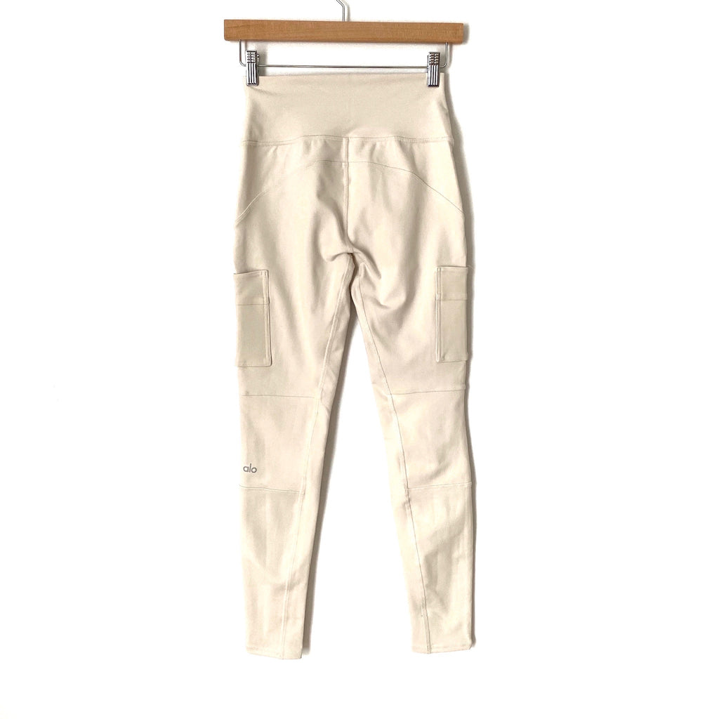 Alo Yoga Bone High Waisted Cargo Leggings- Size S (Inseam 28”) – The Saved  Collection