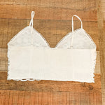 Amaryllis White Crochet Lace Crop Top- Size XL (sold out online)