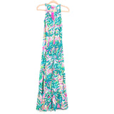 Lilly Pulitzer Luliana Maxi Dress with Front Slit NWT- Size XS