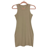 No Brand Apricot Racerback Ribbed Bodycon Dress- Size ~S (See Notes)