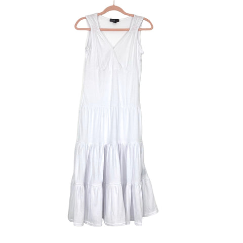 Love White Tiered Dress- Size S