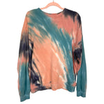 Wild Fable Black/Blue/Pink Tye Dye Sweatshirt- Size S