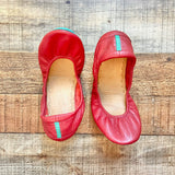 Tieks by Gavrieli Chestnut Italian Leather Ballet Flats- Size 6