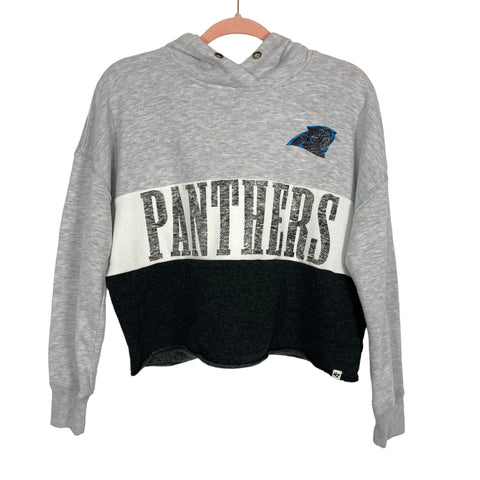 47 Panthers Color Block Hooded Sweatshirt- Size S (see notes)