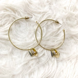 Dusk Layered Gold Hoop Earrings (Rocksbox)