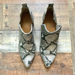 Universal Thread Snake Print Ankle Booties- Size 7.5