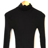 Express Black Ribbed Turtleneck- Size XS