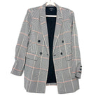 Halogen x Atlantic-Pacific Houndstooth Blazer- Size L