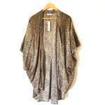 Sole Society Animal Print Kimono NWT- Size OS