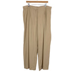 Abercrombie & Fitch Khaki Wide Leg Pants- Size XL (Inseam 30.5”)