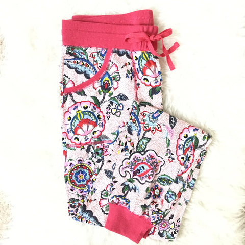 Vera Bradley Pink Floral Pajama Pants- Size S