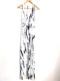 Aqua Halter Maxi Dress- Size M