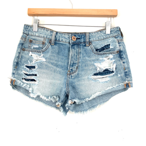 American Eagle Distressed Shorts- Size 4
