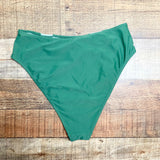 Forever 21 Green/Aqua High Waist Bikini Bottoms- Size M (sold out online, we have matching top)