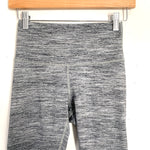 Lululemon Grey Heathered Legging with 4” Waist Panel- Size 4 (Inseam 25”)