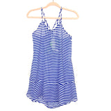 No Boundaries Blue and White Cover-Up- Size S (3-5)