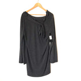 IRO Jeans Charcoal Long Sleeve Dress- Size S