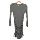 J.ING Gray Ruched Bodycon Dress NWT- Size S