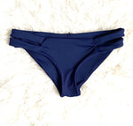 L*Space Navy Side Strap Bikini Bottoms- Size S (we have matching top)
