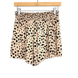 Forever 21 Tan Animal Print Shorts- Size M