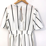 Crystal Doll Striped Maxi Romper- Size 3