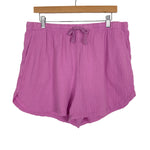 Stars Above Lavender Gauze Lounge Shorts- Size XL (sold out online, we have matching top)