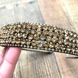 No Brand Gold Gem Headband (see notes)
