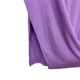 Dressed In Lala Lavender Lex Ribbed Playsuit- Size L (See Notes)