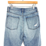 JustUSA Light Wash Distressed Jeans- Size 4 (Inseam 24.5" when cuffed as pictured)