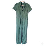 Urban Outfitters Olive Zip Up Coverall Jumpsuit- Size M