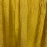 Daniel Mustard Yellow Crotchet Top- Size S (See Notes)