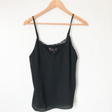 Leyden Black Lace Cami- Size S