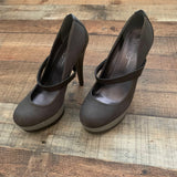 Jessica Simpson Brown Platform Stiletto Heels- Size ~8.5 (see notes) LIKE NEW