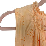 BB Dakota by Steve Madden Light Orange Eyelet Out for Ice Cream Dress- Size S (see notes)