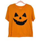 Zoe + Liv Jack O'lantern Glitter Tee- Size XL