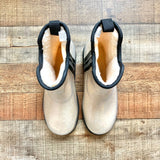 Time and Tru Clear Faux Sherpa Lining Boots- Size 7