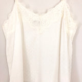 Abercrombie & Fitch Ivory Lace Tank- Size M