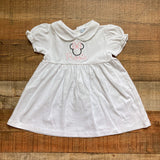 Baby Bliss Cotton Embroidered Rosie Minnie Collared Top/Dress- Size 2T