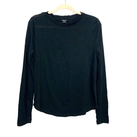 Madewell Black Long Sleeve Top- Size M (sold out online)