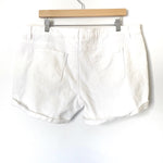 Time&Tru White Maternity Shorts- Size L (see notes)