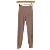 Beyond Yoga Mauve with Rose Gold Speckle High Waisted 7/8 Leggings- Size S (sold out online, Inseam 25")