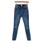 Special A Button Fly Distressed Jeans- Size 1 (Inseam 27")