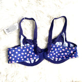 Elomi Polka Dot "Kim" Underwire Bra NWT- Size 38D