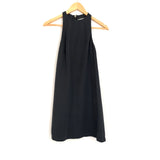 Bailey44 Grey Halter Dress with Exposed Zipper Back- Size XS