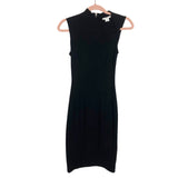 Helmut Lang Black Zipper Back Dress- Size P (fits like XS/S)