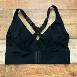 AnaOno Black Wrap Front Sports Bra- Size S (32)